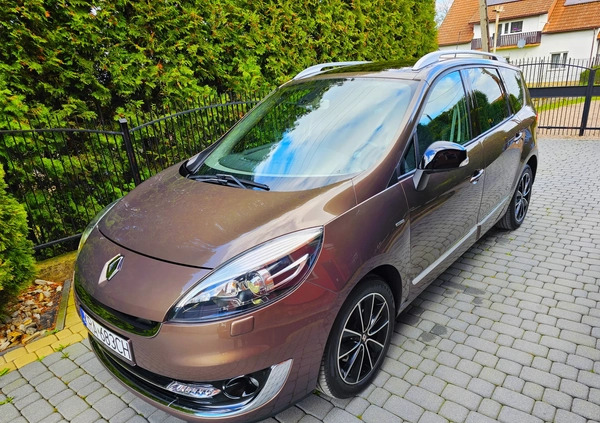 Renault Grand Scenic cena 38900 przebieg: 159800, rok produkcji 2013 z Kraków małe 529